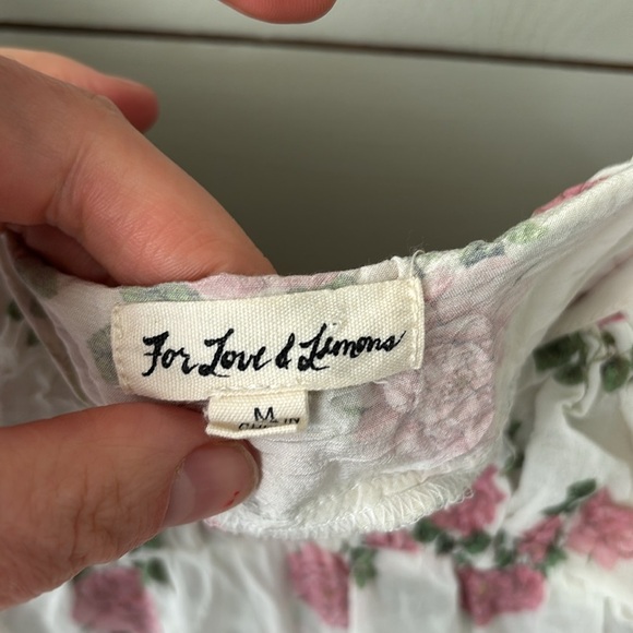 For Love & Lemons Floral Peasant Cami – Size M - Picture 4 of 6